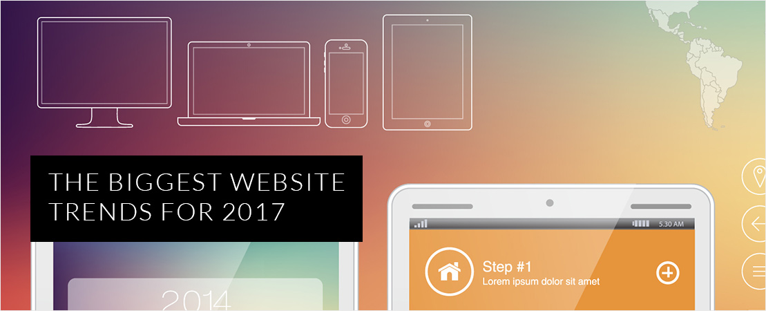 The Biggest Website Trends 2017