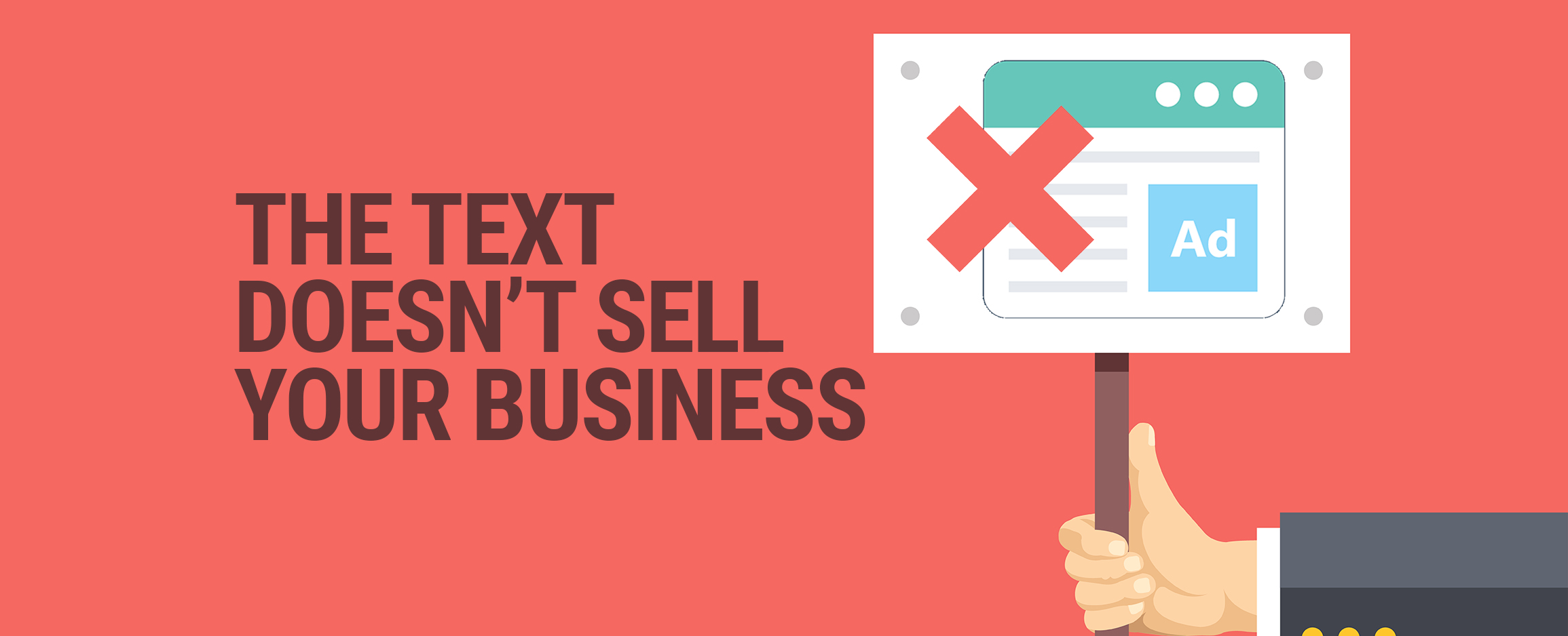 The Text Doesn’t Sell Your Business
